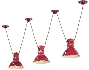 Lampa wisząca Vintage, Ferroluce, C1692