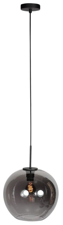 lampa wisząca Steinhauer HaloSwap 4294ZW z dymionym szkłem do salonu