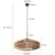 czarna lampa wisząca Steinhauer rope do kuchni loft