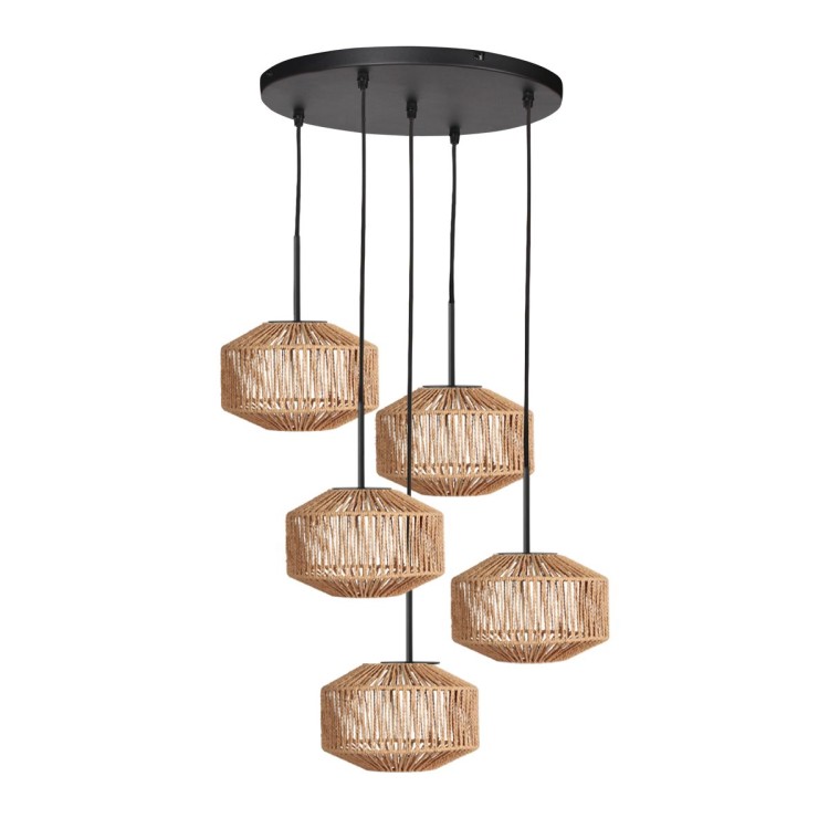 lampa Steinhauer 4525ZW jako oświetlenie salonu i jadalni loft