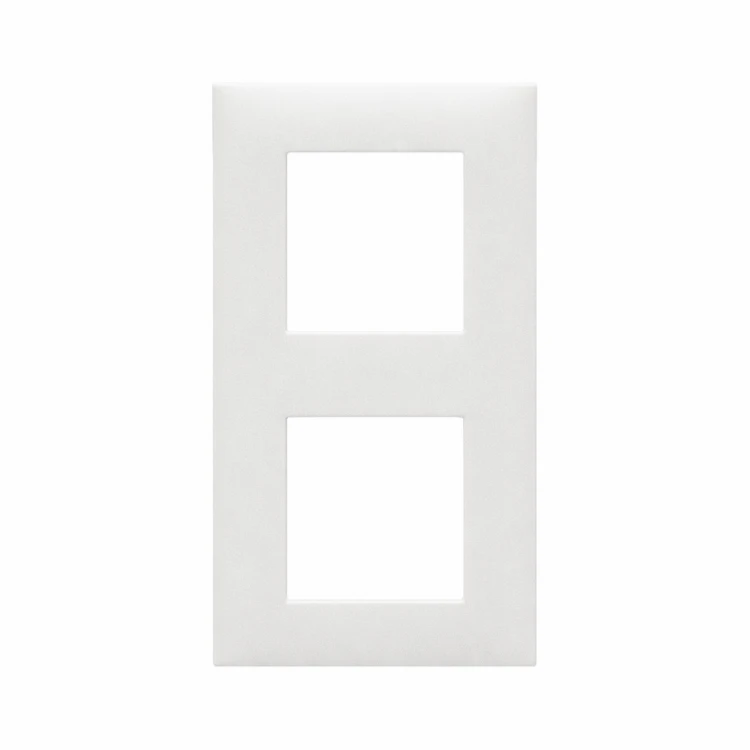 ramka AVE Young 44 podwójna biały mat do salonu nowoczesnego