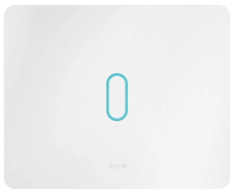 ramka AVE Touch Corian biały mat dotykowa do salonu nowoczesnego