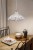 ceramiczna lampa Ferroluce BELLUNO country farmhouse jadalnia drewno