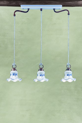 oświetlenie nad wyspa kuchenna Ferroluce CHIETI 3 punkty światła