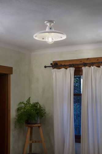 lampa sufitowa Ferroluce COMO Ø35 cm salon styl klasyczny