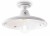 lafon ceramiczny Ferroluce C2333/2 COMO Classic – minimalistyczny rustykalny E27 Ø35 cm