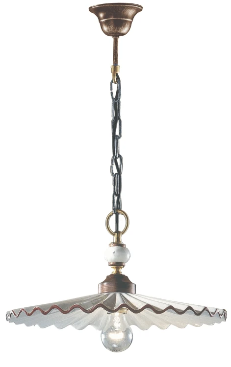 lampa wisząca ferroluce c163 laquila ceramiczna kuchnia rustykalna