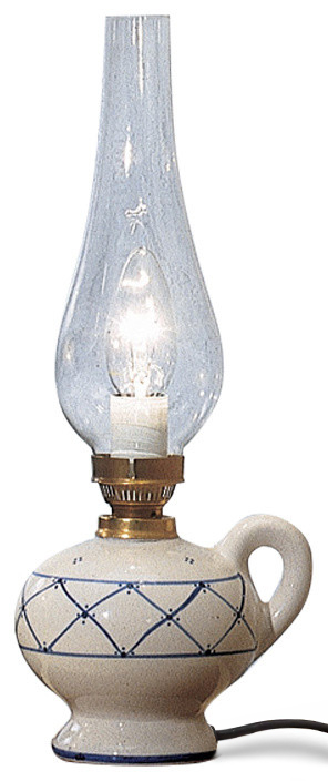 lampa stołowa ferroluce c160 pompei ceramiczna sypialnia stolik nocny
