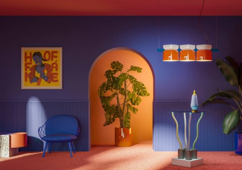 ceramiczna lampa wisząca Ferroluce C2790 styl deco w twoim salonie