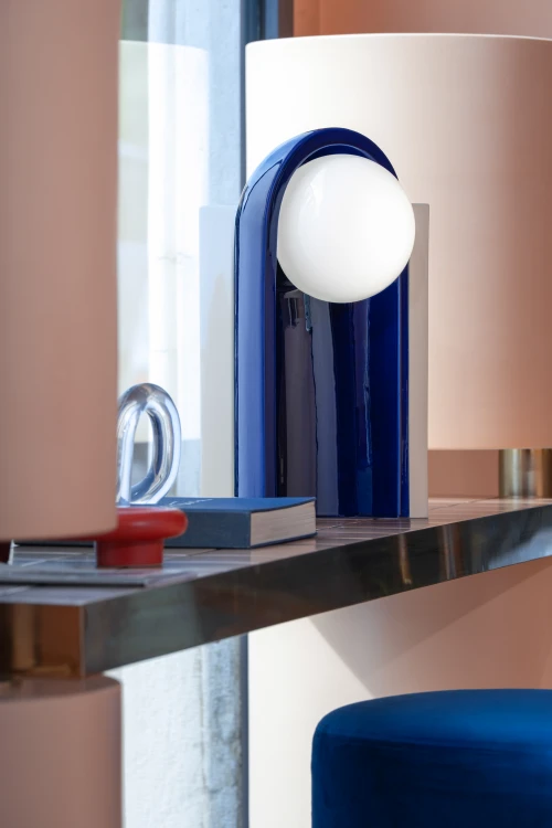 lampka Ferroluce Cleo C2810 w sypialni klimat przytulny i elegancki