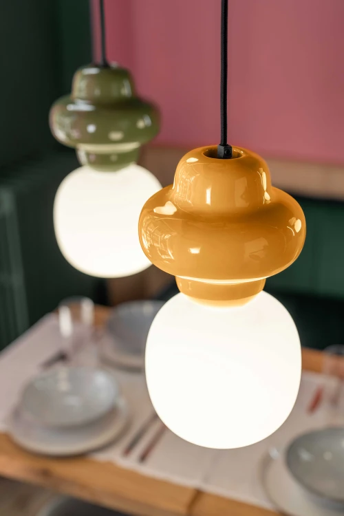 oświetlenie Ferroluce Copacabana w kuchni styl designerski