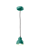 nowoczesna lampa wisząca Ferroluce C2610 turkusowa