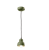 designerska lampa wisząca Ferroluce Berimbau oliwkowa