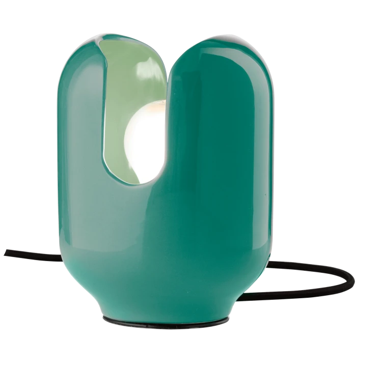 designerska lampa stołowa ceramika ferroluce