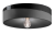 Lampa sufitowa Ferroluce C1792 PI plafon Ø 40 cm – kolory koralowy, butelkowa zieleń, czarny, limonkowy ‒ idealna do salonu, jadalni lub przedpokoju.png