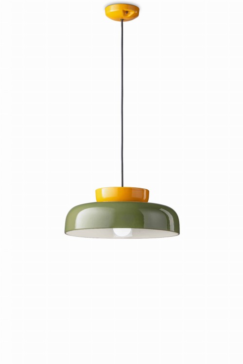 designerska lampa wisząca Ferroluce C2745 do salonu i przestrzeni butikowych