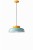 Ferroluce C2745 Maracanà – lampa wisząca ceramiczna Deco, idealna nad stołem w resturacji i kwiarni