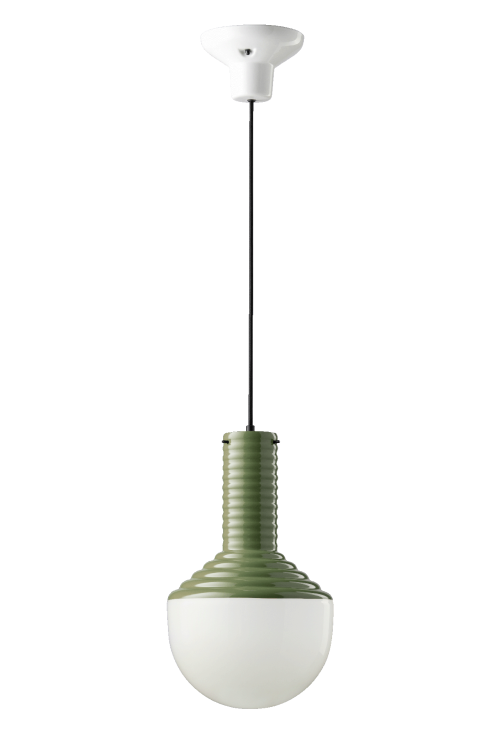 ceramiczna lampa wisząca Ferroluce C2730 do salonu i przestrzeni butikowych