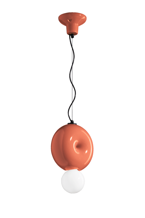 designerska lampa Ferroluce C2751 Bumbum kolorowa ceramika do wnętrz