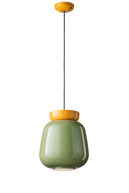 designerska lampa Ferroluce C2740 Corcovado matowa ceramika do wnętrz