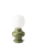 włoska lampa stołowa ceramiczna Ferroluce zielona