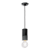 włoska lampa ceramiczna Ferroluce C2501 czarna