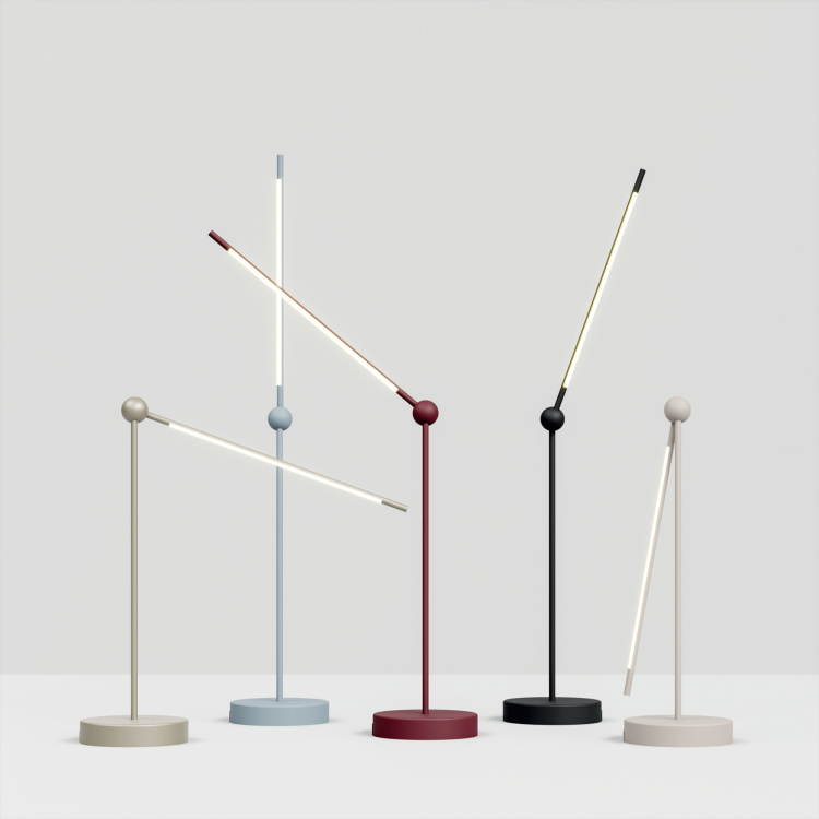 lampa stołowa do sypialni Pivò T Accento Luce nowoczesna dekoracyjna