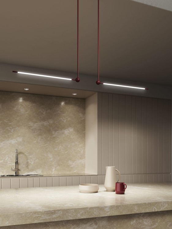 designerska lampa sufitowa regulowana Pivò CL Accento Luce nowoczesne wnętrza