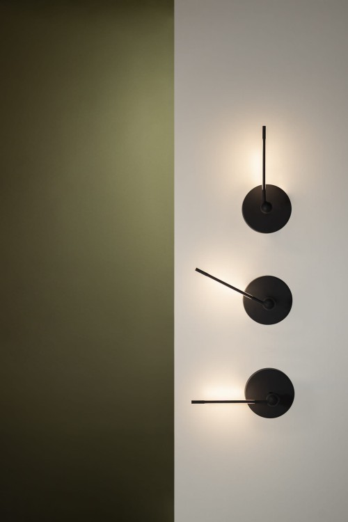 regulowany kinkiet Accento Luce Pivò WS designerskie oświetlenie ścienne