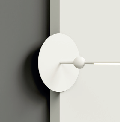 kinkiet Accento Luce Pivò Hide WL LED regulowany do salonu i sypialni