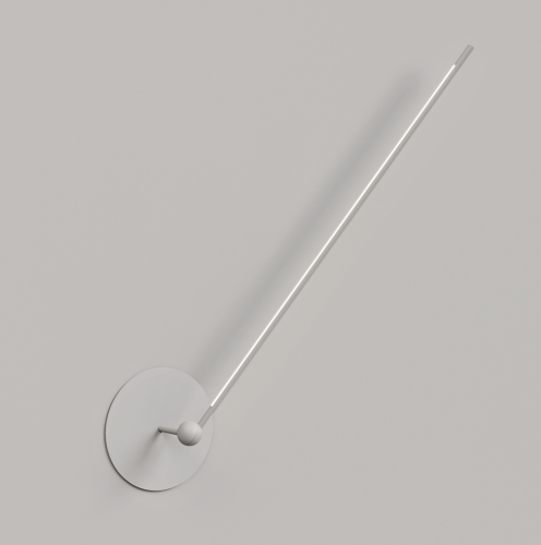 kinkiet wpuszczany Accento Luce Pivò Hide WL designerskie oświetlenie ścienne