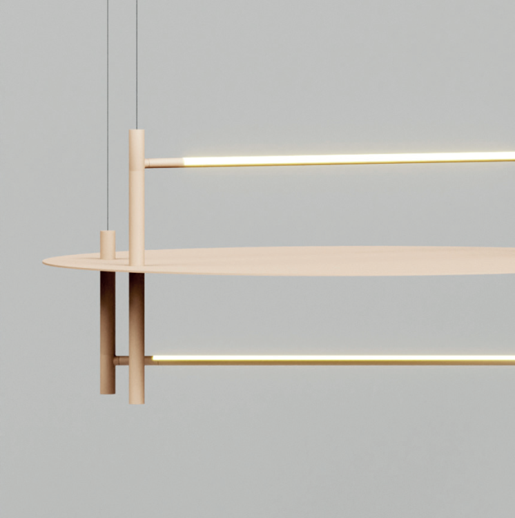 nowoczesne oświetlenie sufitowe Oì Circle Accento Luce LED designerskie