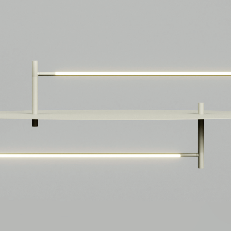 lampa wisząca Oì Oval Accento Luce regulowane ramiona LED nowoczesne