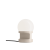 ceramiczna lampa stołowa Ferroluce C2783 na komodę i biurko styl retro