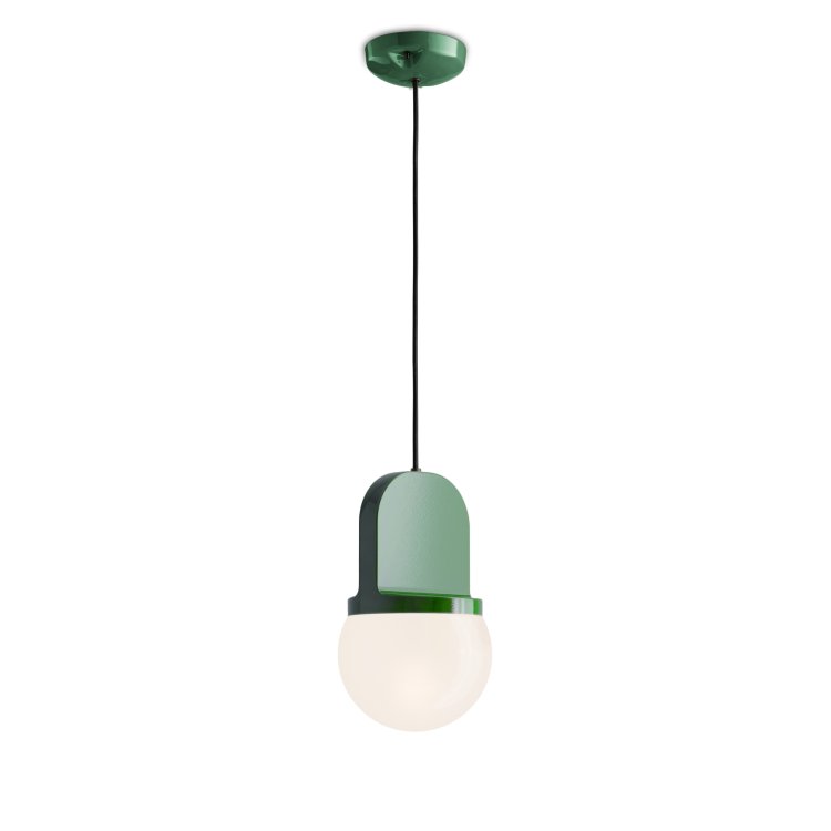 lampa wisząca Ferroluce C2781 Habea ceramiczna deco do salonu i kuchni