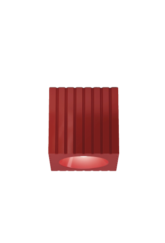 lampa sufitowa punktowa Ferroluce C2836 Metra ceramiczna do kuchni i korytarza