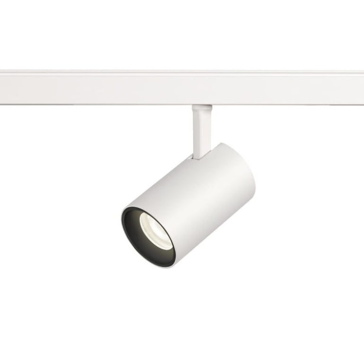 Reflektor SLV NUMINOS® XS 48V TRACK biały – minimalistyczna oprawa LED do kuchni, jadalni i przestrzeni komercyjnych