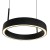 Lampa wisząca LED nad stół Steinhauer Mykty 4204ZW czarna 2x30 cm