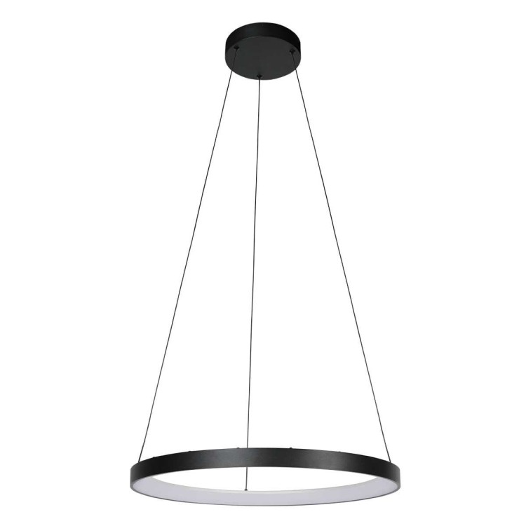 Lampa wisząca LED nad stół Steinhauer Lumex 4206ZW czarna 58 cm